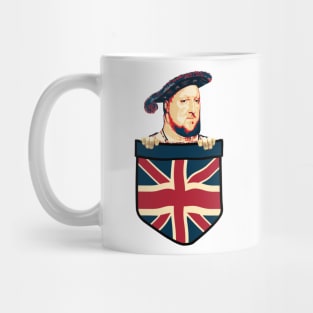 King Henry VIII Chest Pocket Mug